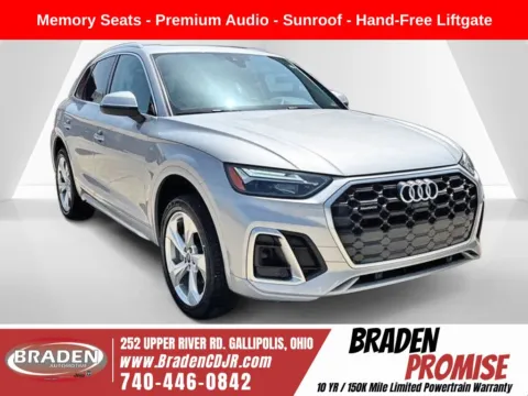 Silver 2024 Audi Q5 45 S line Premium for sale in Gallipolis, OH