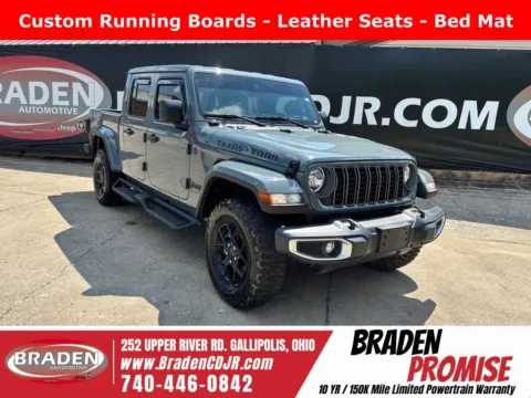 Blue 2025 Jeep Gladiator Texas Trail for sale in Gallipolis, OH