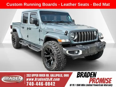 Blue 2025 Jeep Gladiator Texas Trail for sale in Gallipolis, OH