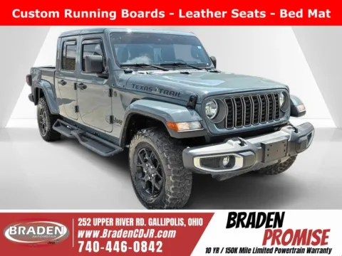 Blue 2025 Jeep Gladiator Texas Trail for sale in Gallipolis, OH