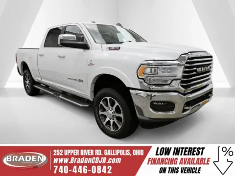 White 2022 Ram 3500 Limited Longhorn for sale in Gallipolis, OH