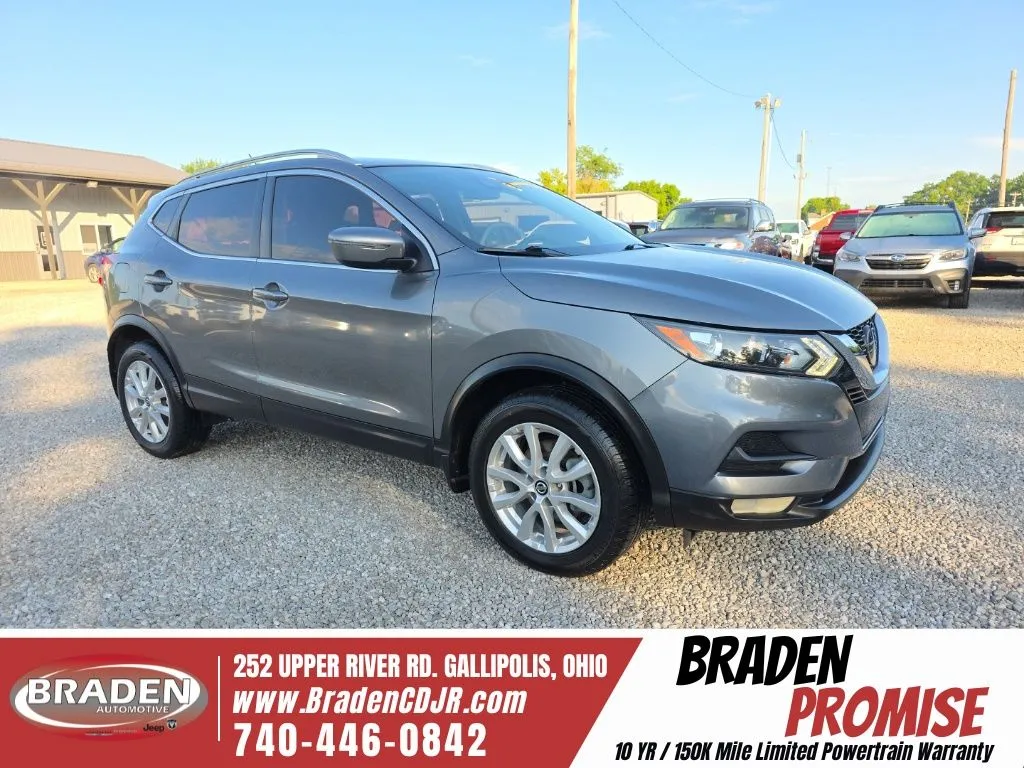 Gray 2022 Nissan Rogue Sport SV for sale in Gallipolis, OH
