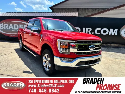 Red 2022 Ford F-150 Lariat for sale in Gallipolis, OH