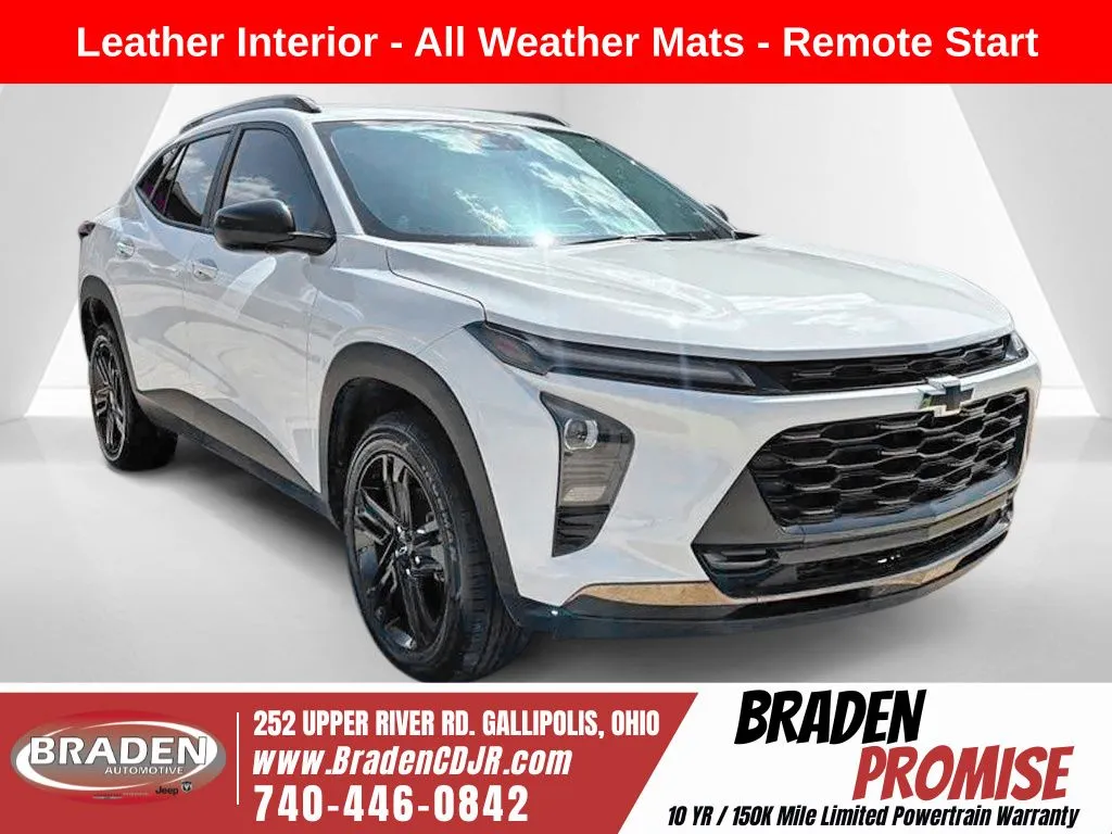 White 2025 Chevrolet Trax ACTIV for sale in Gallipolis, OH