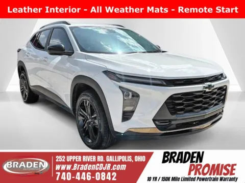 White 2025 Chevrolet Trax ACTIV for sale in Gallipolis, OH