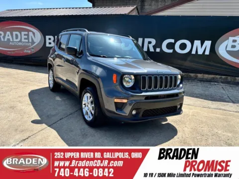 Gray 2022 Jeep Renegade Latitude for sale in Gallipolis, OH