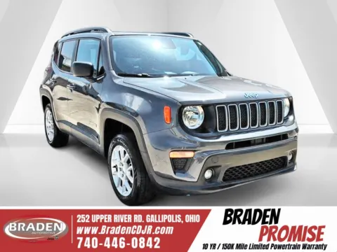Gray 2022 Jeep Renegade Latitude for sale in Gallipolis, OH