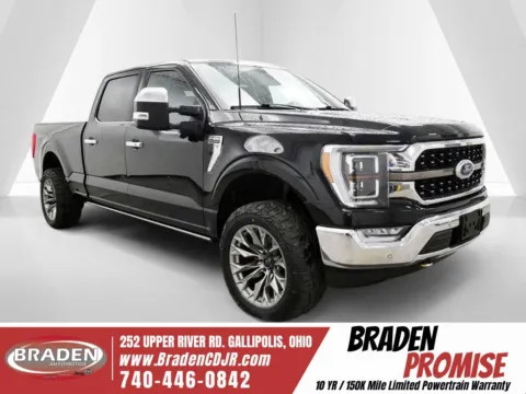 Black 2022 Ford F-150 King Ranch for sale in Gallipolis, OH