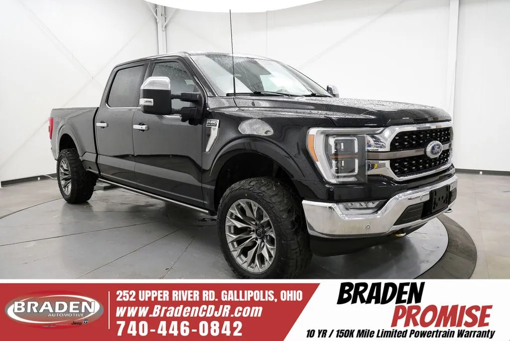 Black 2022 Ford F-150 King Ranch for sale in Gallipolis, OH