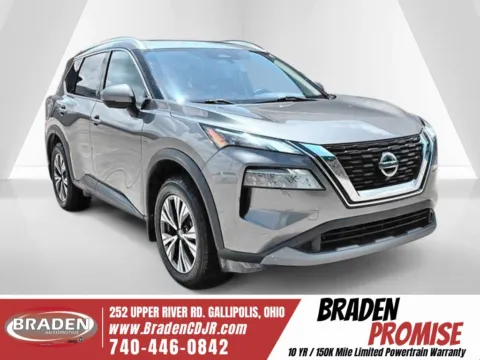 Gray 2021 Nissan Rogue SV for sale in Gallipolis, OH