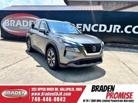 Gray 2021 Nissan Rogue SV for sale in Gallipolis, OH