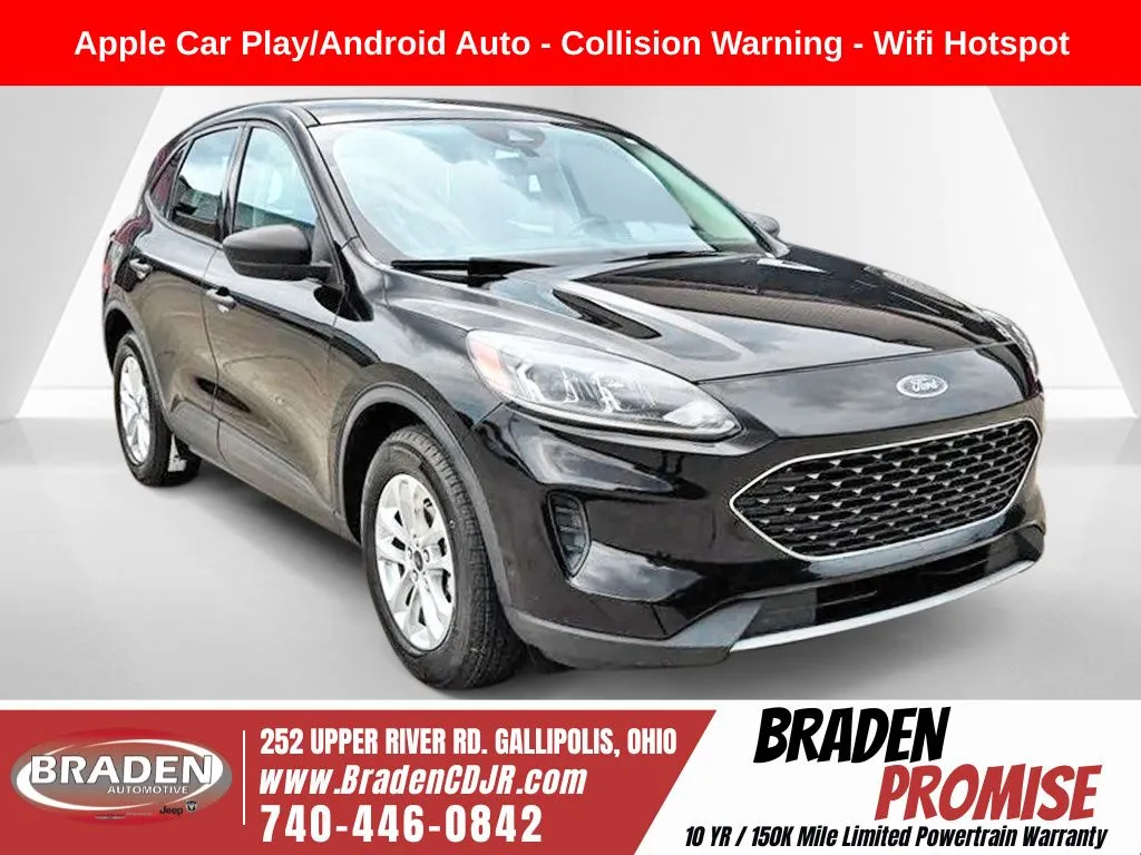 Black 2022 Ford Escape S for sale in Gallipolis, OH