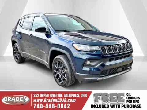 Blue 2026 Jeep Compass Latitude for sale in Gallipolis, OH