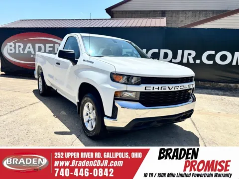 White 2021 Chevrolet Silverado 1500 WT for sale in Gallipolis, OH
