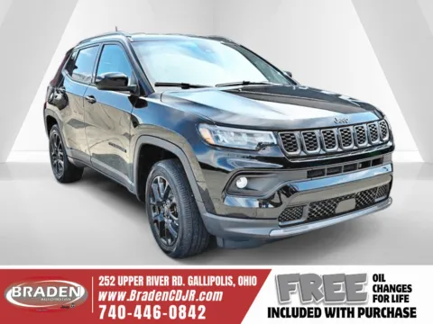 Black 2026 Jeep Compass Latitude for sale in Gallipolis, OH