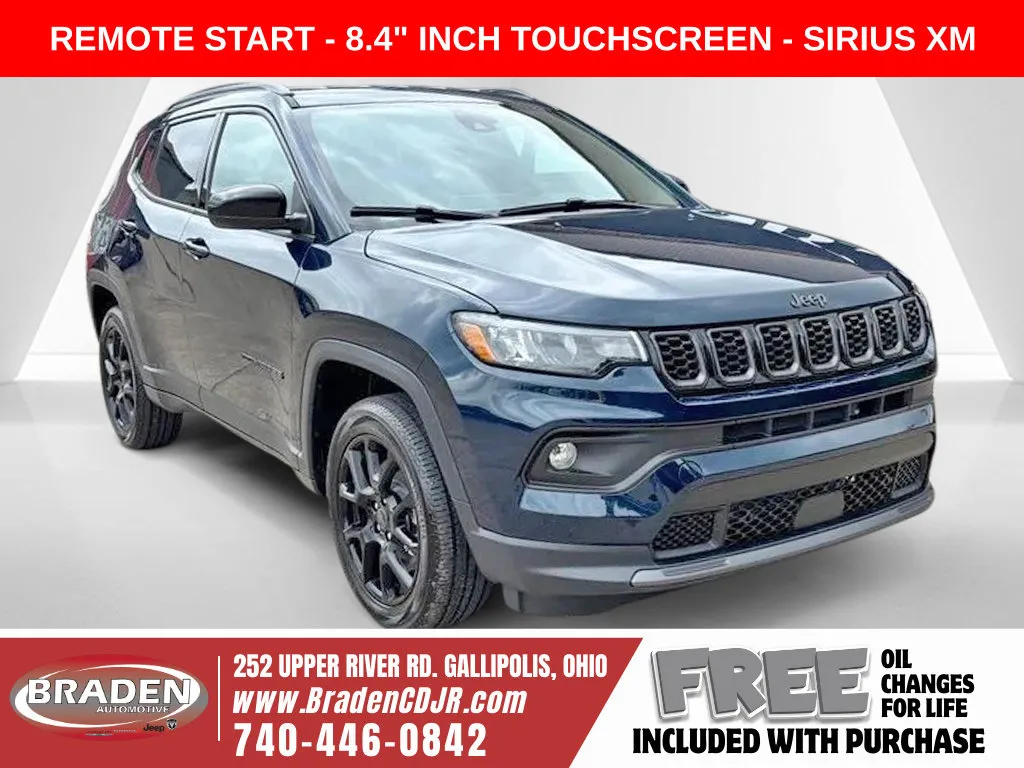 Blue 2026 Jeep Compass Latitude for sale in Gallipolis, OH
