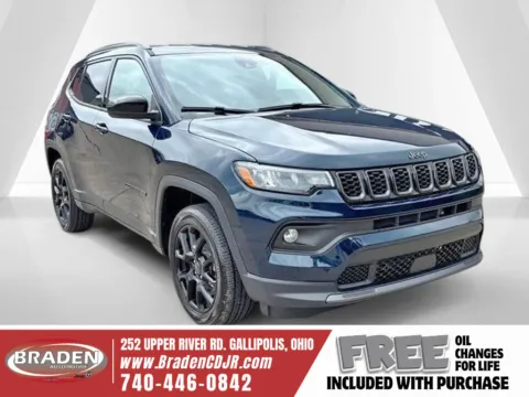 Blue 2026 Jeep Compass Latitude for sale in Gallipolis, OH
