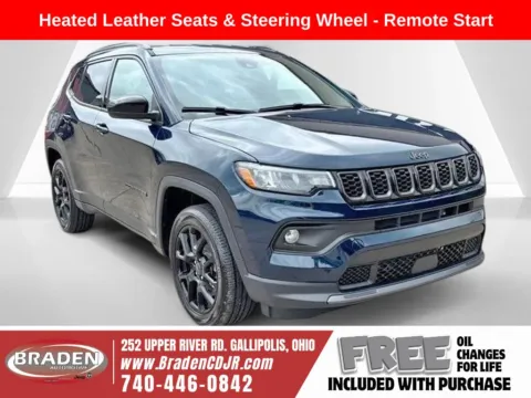 Blue 2026 Jeep Compass Latitude for sale in Gallipolis, OH