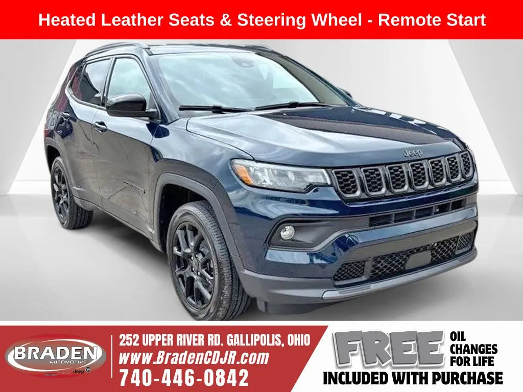 Blue 2026 Jeep Compass Latitude for sale in Gallipolis, OH