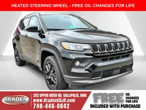 Black 2026 Jeep Compass Latitude for sale in Gallipolis, OH