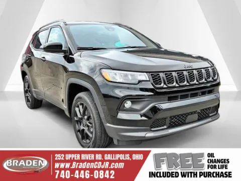Black 2026 Jeep Compass Latitude for sale in Gallipolis, OH