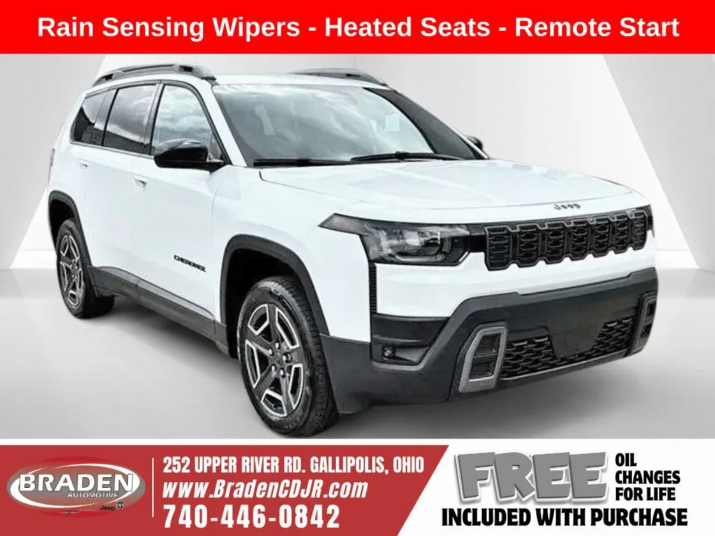 White 2026 Jeep Cherokee Laredo for sale in Gallipolis, OH