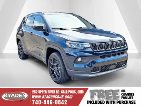 Blue 2026 Jeep Compass Latitude for sale in Gallipolis, OH