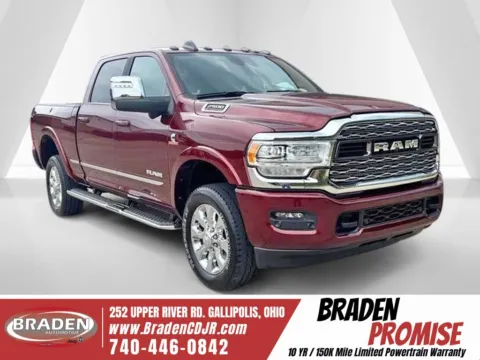 Red 2024 Ram 2500 Limited for sale in Gallipolis, OH