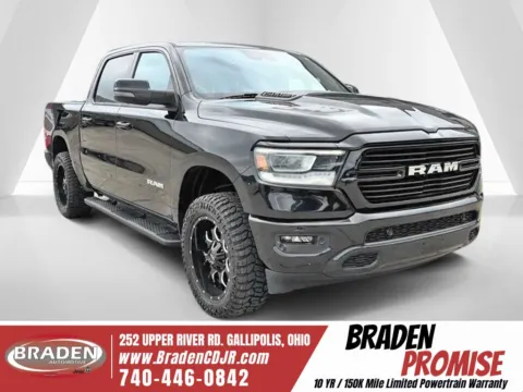 Black 2023 Ram 1500 Laramie for sale in Gallipolis, OH