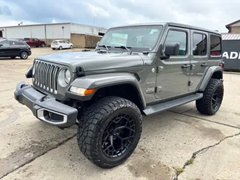 Another view of 2021 Jeep Wrangler Unlimited Sahara for sale in Gallipolis, OH at Braden Chrysler Dodge Jeep Ram