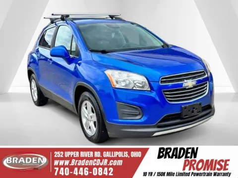 Blue 2016 Chevrolet Trax LT for sale in Gallipolis, OH