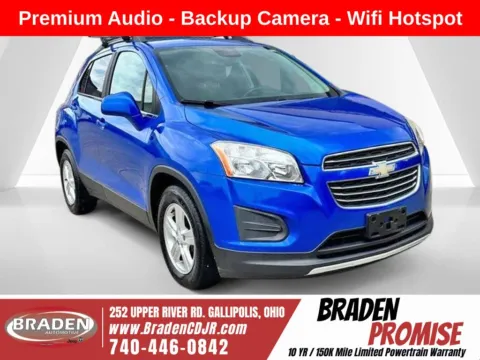 Blue 2016 Chevrolet Trax LT for sale in Gallipolis, OH