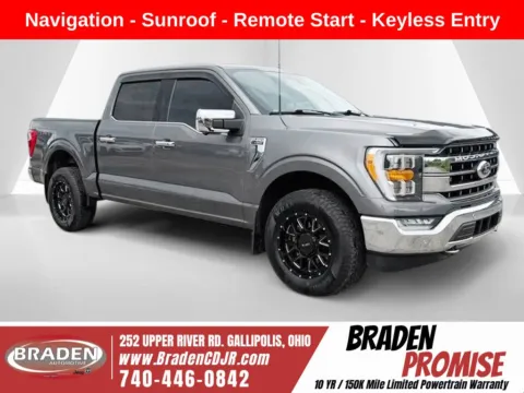 Gray 2021 Ford F-150 Lariat for sale in Gallipolis, OH