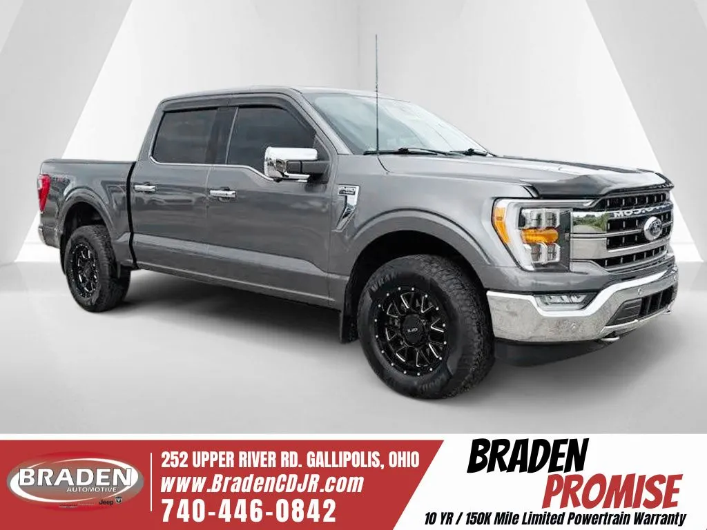 Gray 2021 Ford F-150 Lariat for sale in Gallipolis, OH