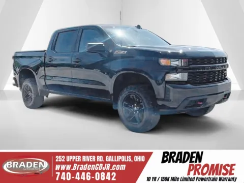 Black 2021 Chevrolet Silverado 1500 Custom Trail Boss for sale in Gallipolis, OH