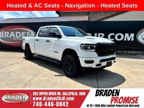White 2023 Ram 1500 Laramie for sale in Gallipolis, OH