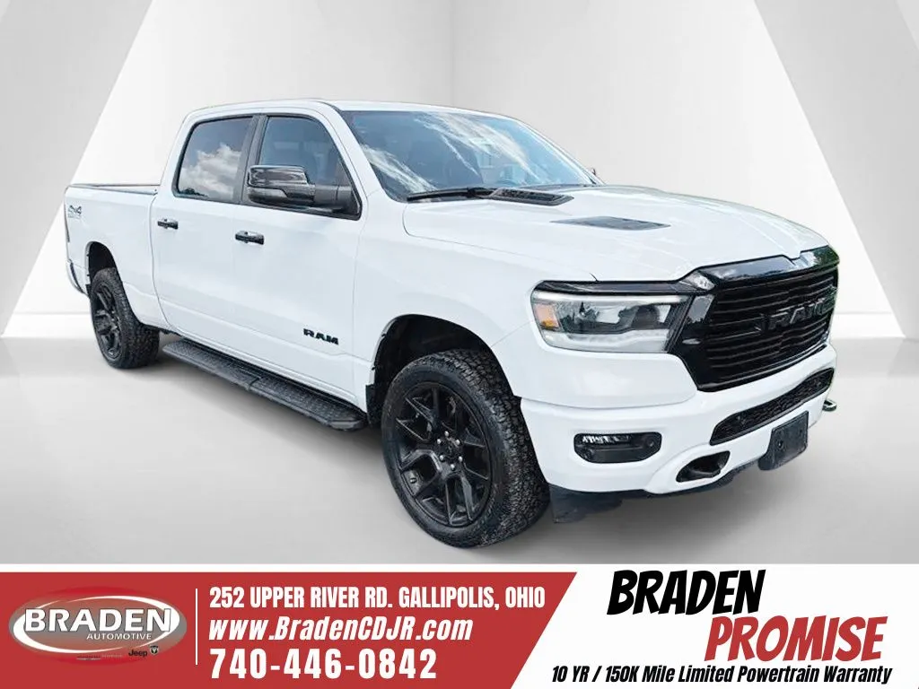 White 2023 Ram 1500 Laramie for sale in Gallipolis, OH