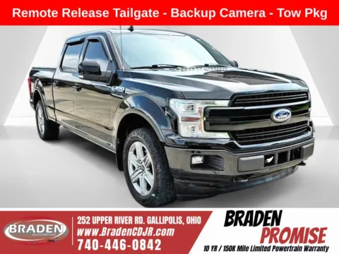 Black 2018 Ford F-150 Lariat for sale in Gallipolis, OH