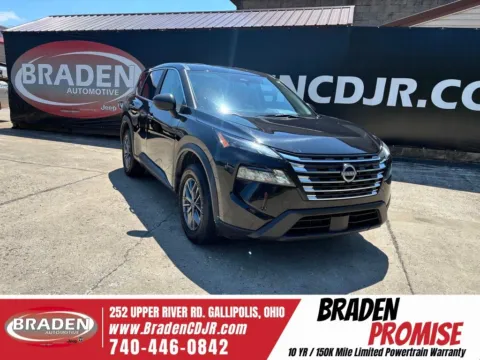 Black 2024 Nissan Rogue S for sale in Gallipolis, OH