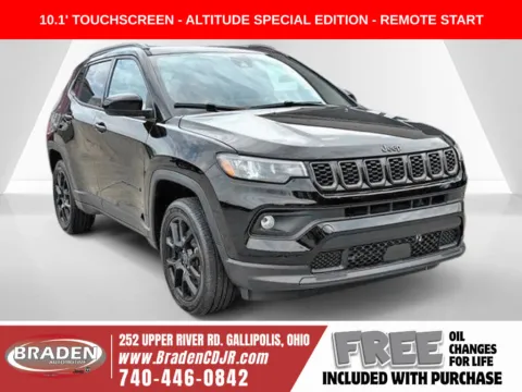 Black 2026 Jeep Compass Latitude for sale in Gallipolis, OH