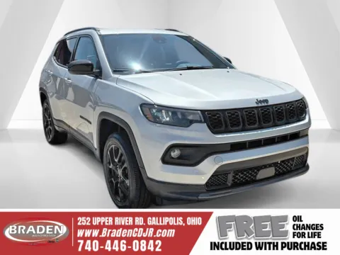 Silver 2026 Jeep Compass Latitude for sale in Gallipolis, OH