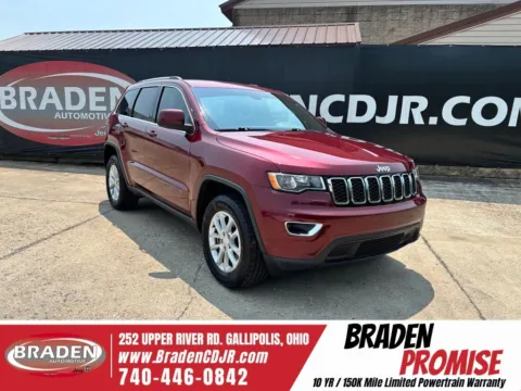 Red 2021 Jeep Grand Cherokee Laredo E for sale in Gallipolis, OH