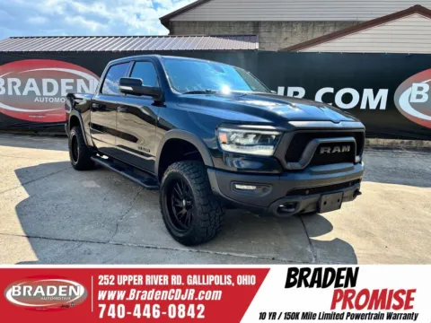 Black 2020 Ram 1500 Rebel for sale in Gallipolis, OH
