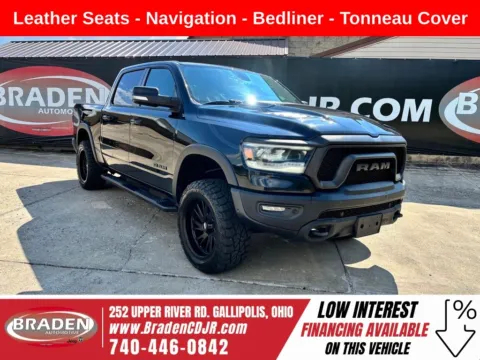 Black 2020 Ram 1500 Rebel for sale in Gallipolis, OH