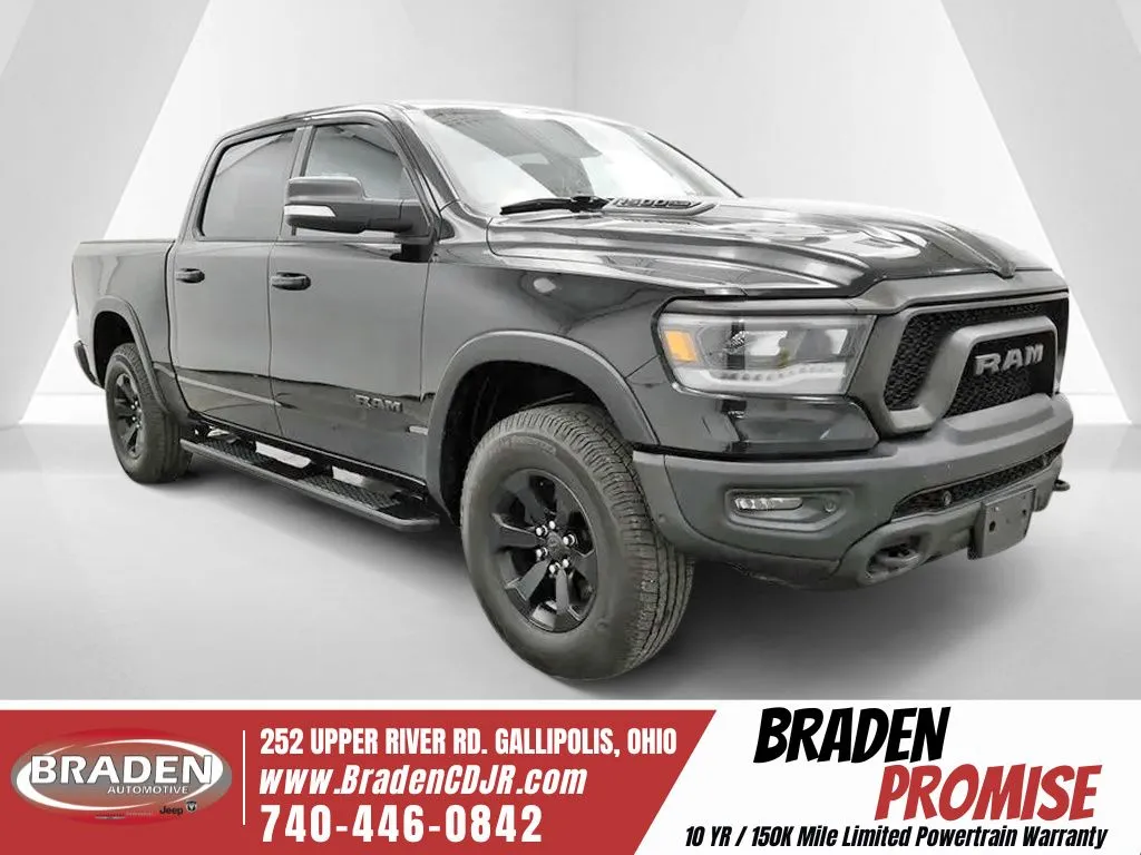 Black 2020 Ram 1500 Rebel for sale in Gallipolis, OH