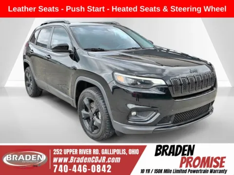 Black 2020 Jeep Cherokee Latitude Plus for sale in Gallipolis, OH