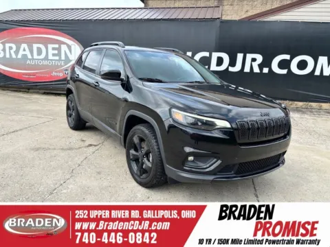 Black 2020 Jeep Cherokee Latitude Plus for sale in Gallipolis, OH
