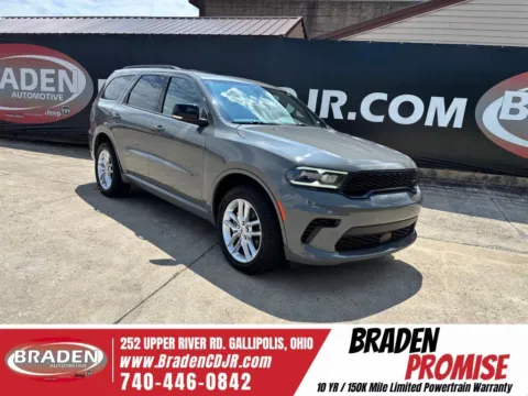 Gray 2024 Dodge Durango GT Plus for sale in Gallipolis, OH