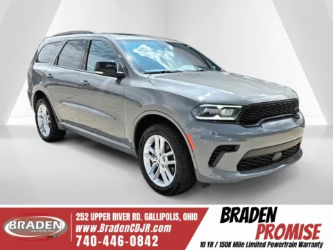 Gray 2024 Dodge Durango GT Plus for sale in Gallipolis, OH