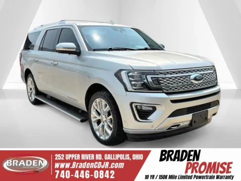 Silver 2019 Ford Expedition Max Platinum for sale in Gallipolis, OH